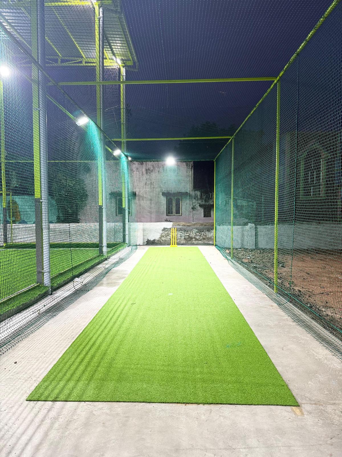 Artificial sports turf installation