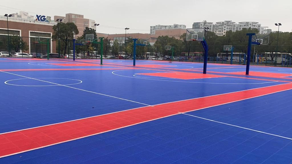 "PP interlocking flooring pattern "