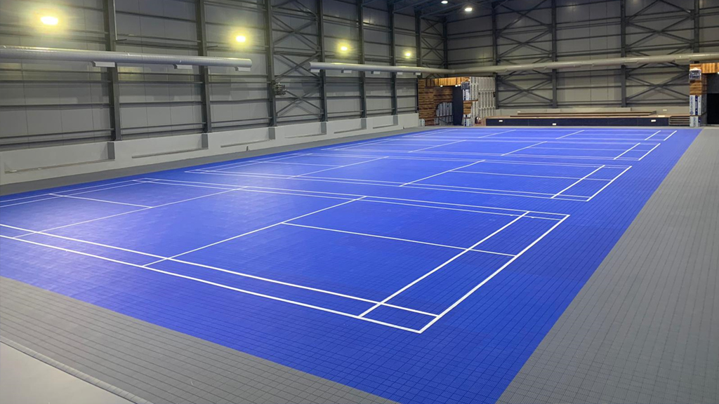PP interlocking sports court flooring