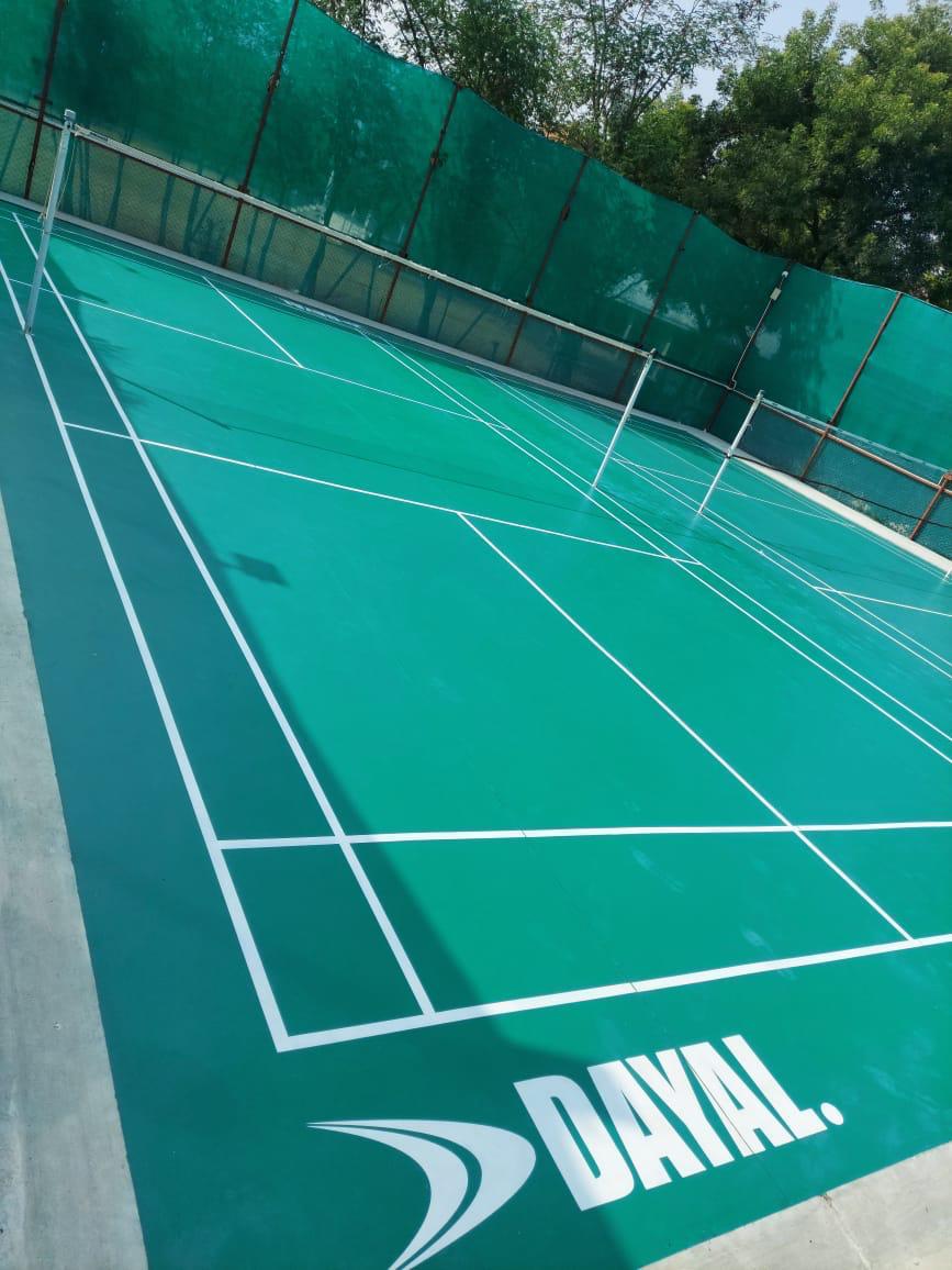 PVC court flooring