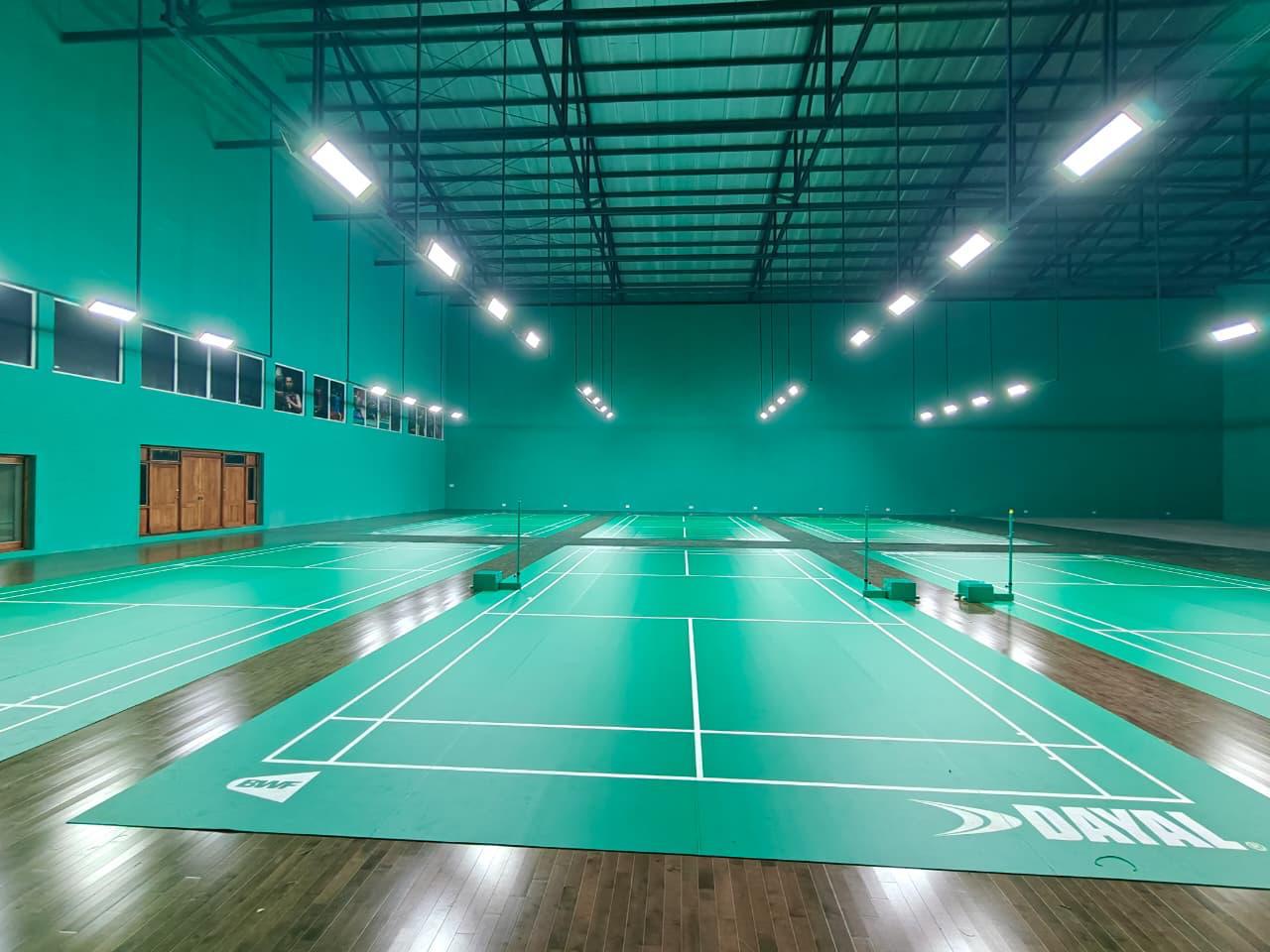 PVC sports flooring court