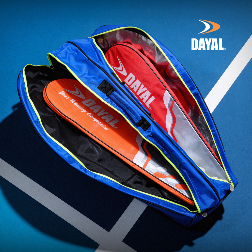 Double zip badminton kit bag