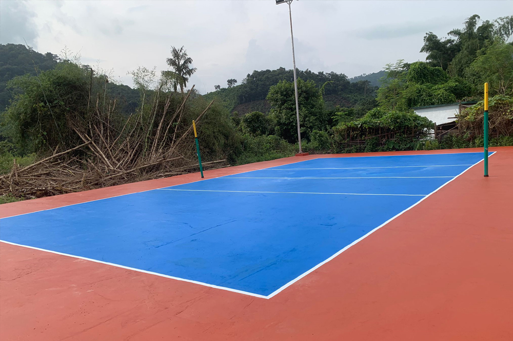 PU sports flooring