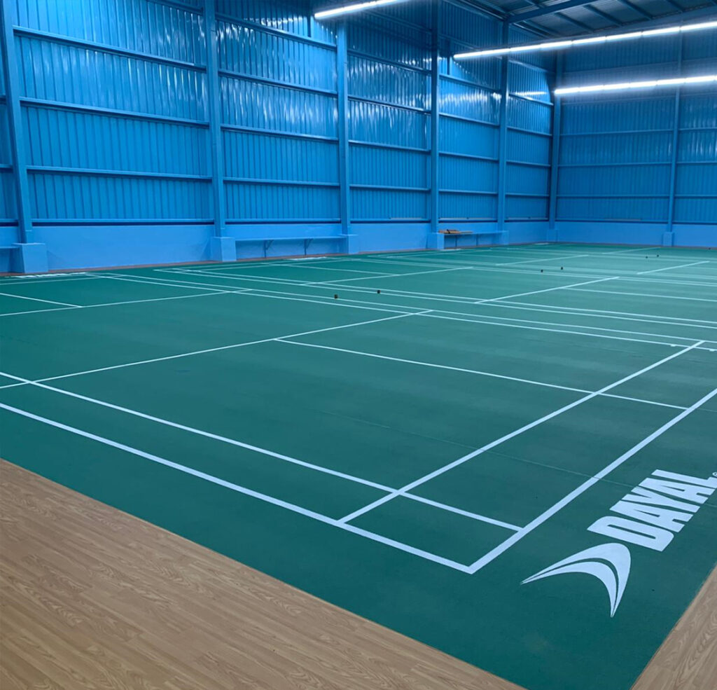 PVC sports flooring