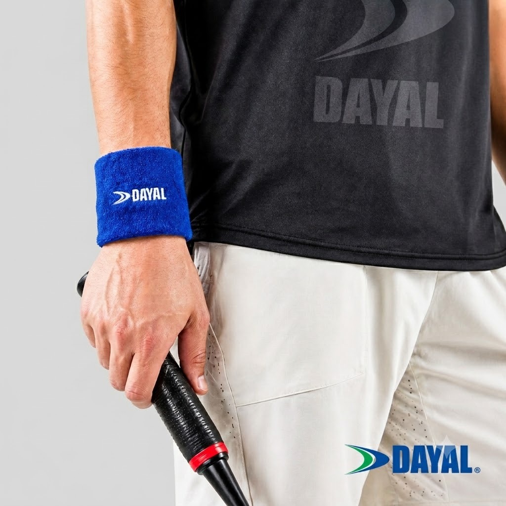 Blue wrist band
